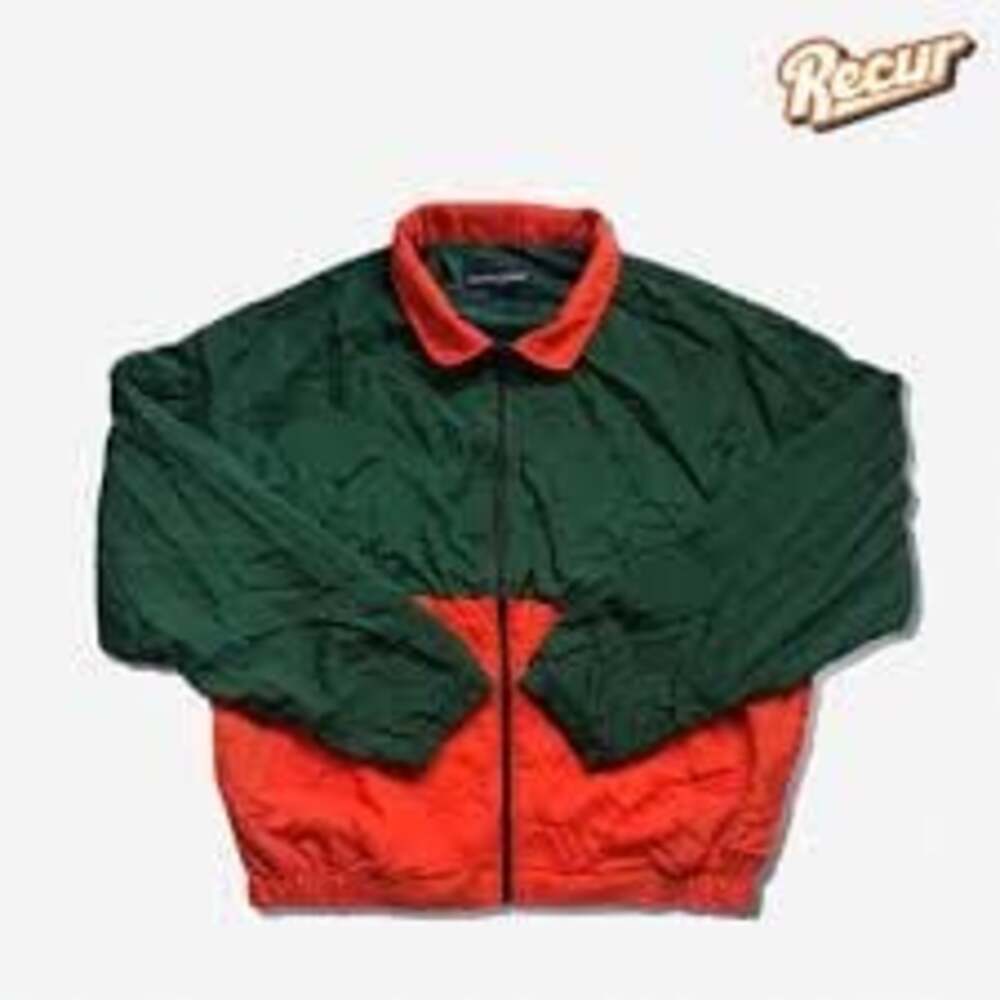 Vintage Swingster Colorblock Nylon Windbreaker Jacket Size XXL